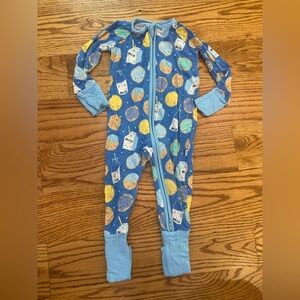 Little Sleepies Milk and Cookies Zippy